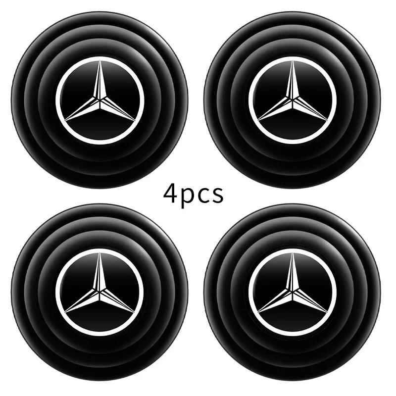 Car Sticker Car Door Switch Anti-shock Pad Silicone Buffer Mats For Mercedes Benz AMG W204 W205 W203 W211 W212 W213 W201 W210 W1