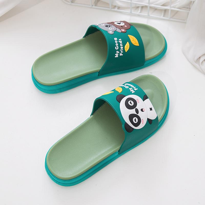 Cool slippers for women outside summer home indoor home student cartoon cute bathroom wear-resistant cool slippers
