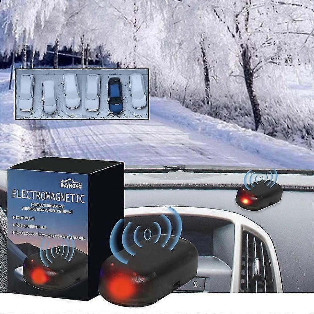 Electromagnetic Snow Removal & Antifreeze Device for Cars Winter Deicing Solution
