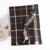 European and American Plaid Scarf Women's Fashion Commuting Imitation Cashmere Simple Versatile Shawl Warm Scarf Winter