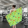 Cartoon Cute H-Hey D-Duggee Towel Quick Dry Absorbent Beach Towel for Sports, Fitness, Swimming and Outdoor Activities