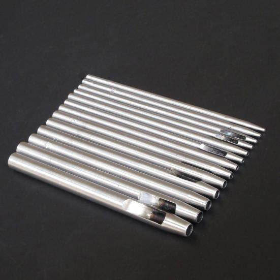 1 Stück 3,5 mm Stahl Hohlledergürtel Rundlocher DIY Locher Bohrwerkzeug