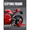 1/9 Skala Ducati Panigale V4S Off Road Motorsykkel Legering Støpt Motorsykkelmodell Lyd & Lys Skrivebordsdekorasjon Utstillingsserie Gaver