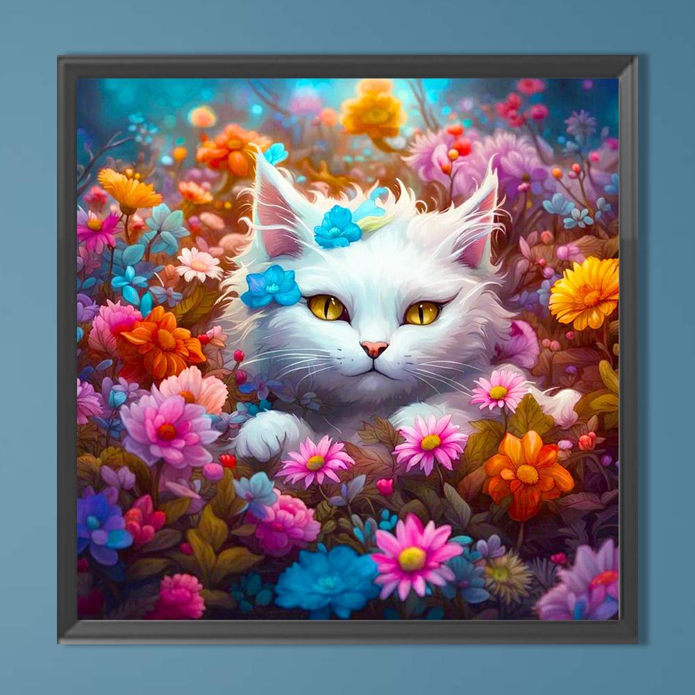 5D DIY Full Round Drill Diamond Painting Animal Kit Home Decoration Art Craft