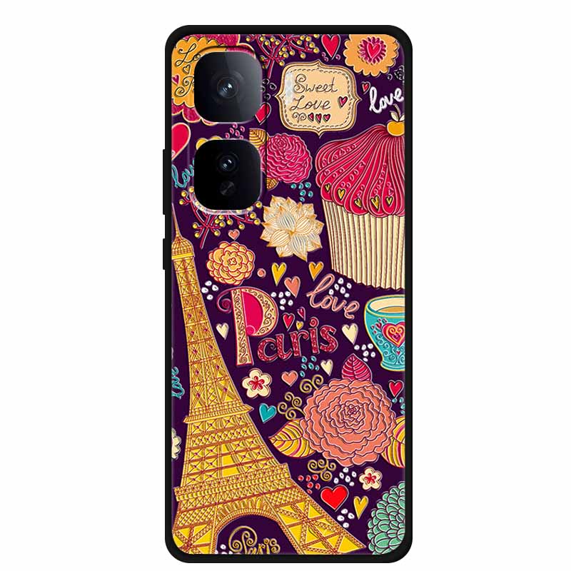 3D Emboss Case For Vivo iQOO Neo 10 Pro Plus Phone Case Flower Silicone Soft Back Cover Coque For Vivo iQOO Neo10 Pro Case Funda