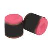 2 pièces Queue de billard Craie de billard Craie pour queue de billard Accessoires de billard Cylindre Forte adhérence Rouge rosé