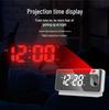 Multifunctional LED Projection Alarm Clock with Large Screen