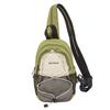 Retro Color Block Crossbody Chest Bag - Mini Outdoor Sports & Hiking Backpack