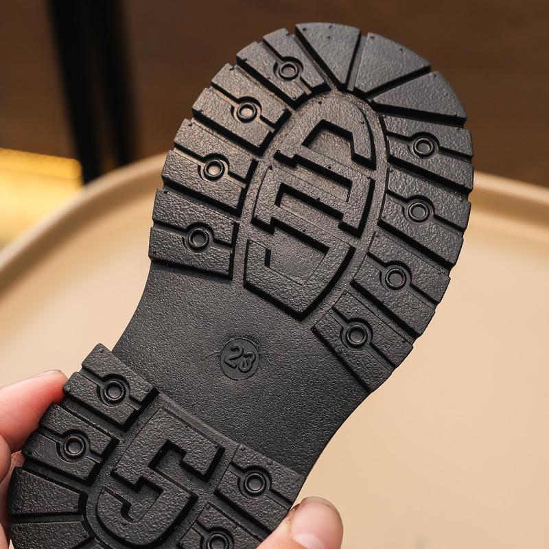 Cizme Martin pentru copii Cizme noi pentru fete Cizme scurte de toamnă și iarnă Cizme stil britanic Cizme simple pentru băieți