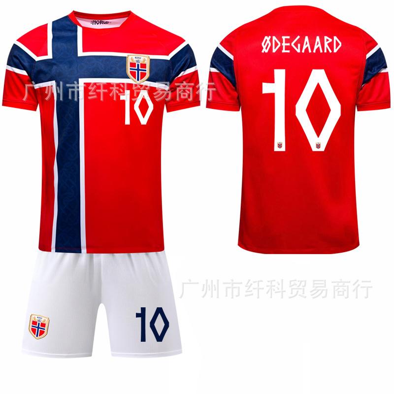 2026 Meijiamo No. 9 Harland Football Jersey 10 Erdgaard Norway Home World Cup New Red Jersey