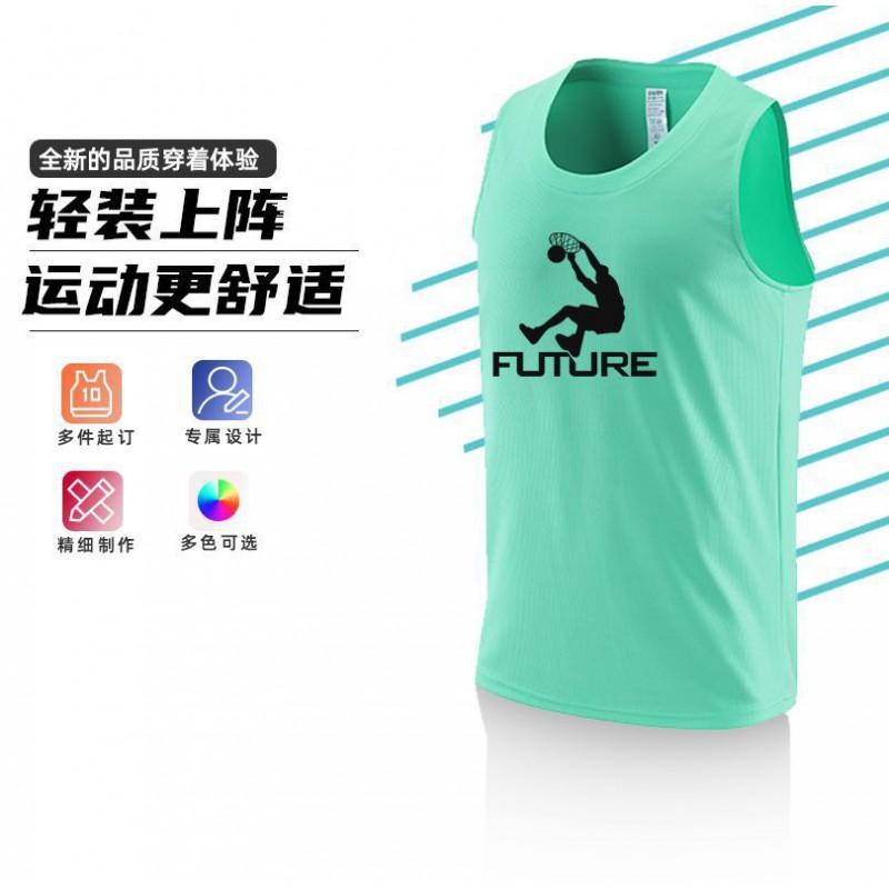 Quick-Dry Basketball Jersey Tank Top Men Women Youth Team Sports Training Athletic Wear