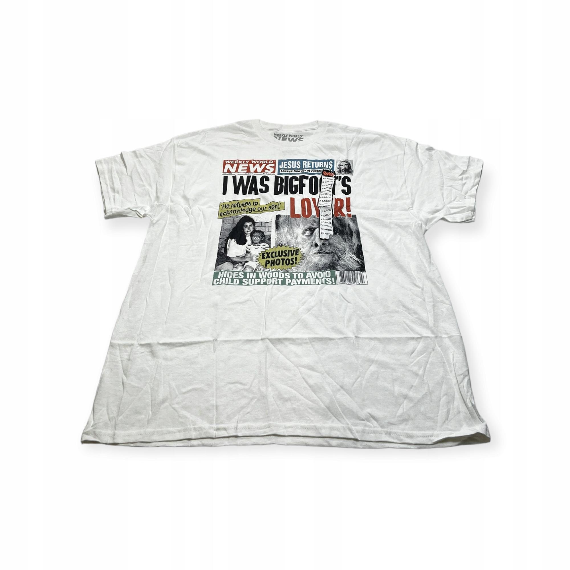 

Koszulka t-shirt męski Spencer s WEEKLY WORLS NEWS XL