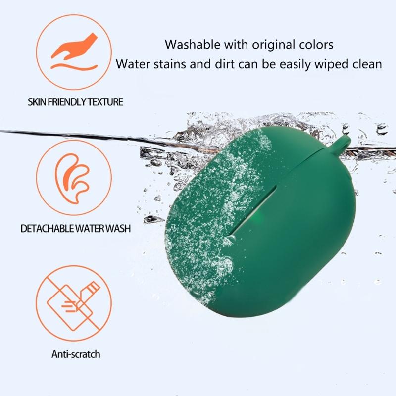 Ergonomic Silicone Protective Case Sleeve For UU Wireless Headphone Antislip Grip Dusts Water Resistant Nonslip Texture