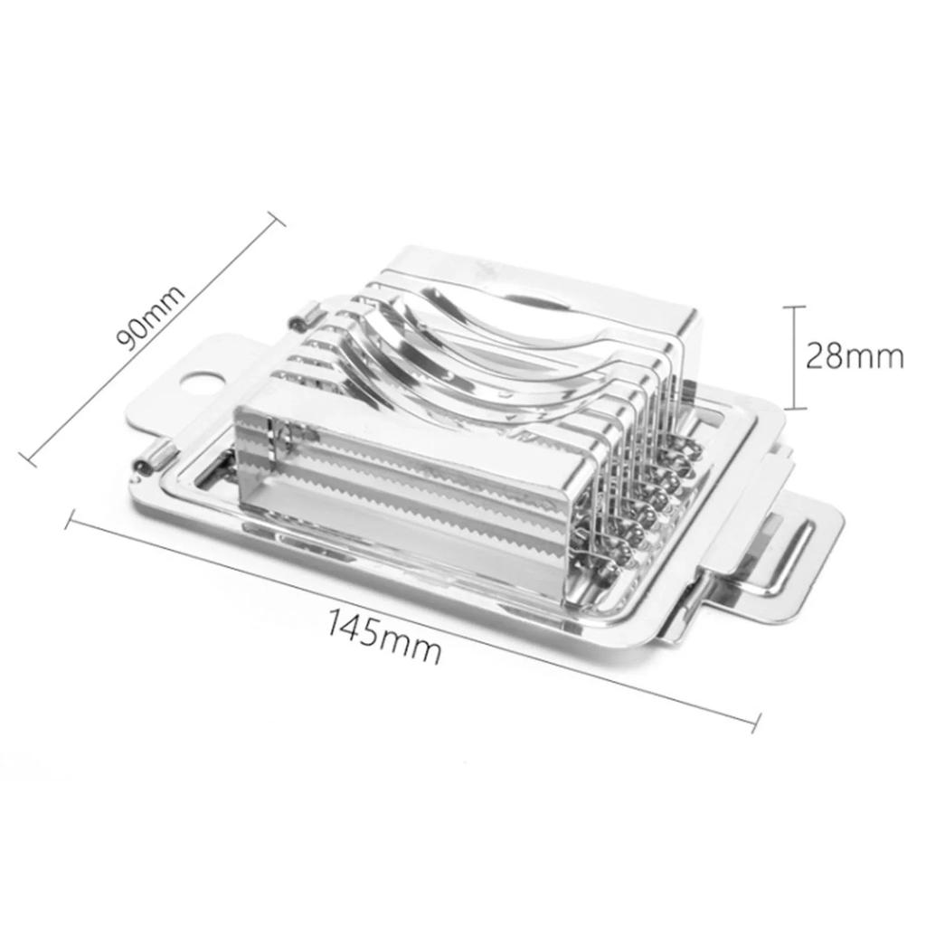 Stainless Steel Egg Slicer Multifunctional Vegetable and Fruit Slicer Durable High Quality Fast Egg Separator Kitchen Gadget
