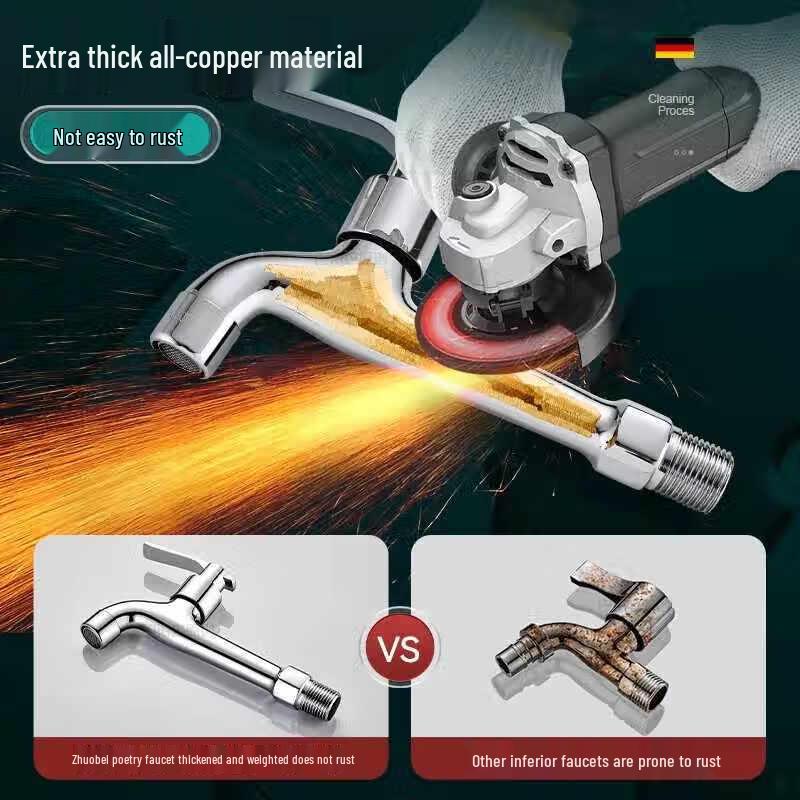 

MIAOQIAO Wall-Mounted Extended Faucet