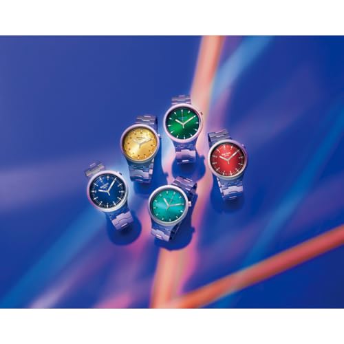 Swatch Aqua Shimmer Watch SB07S100G Gray