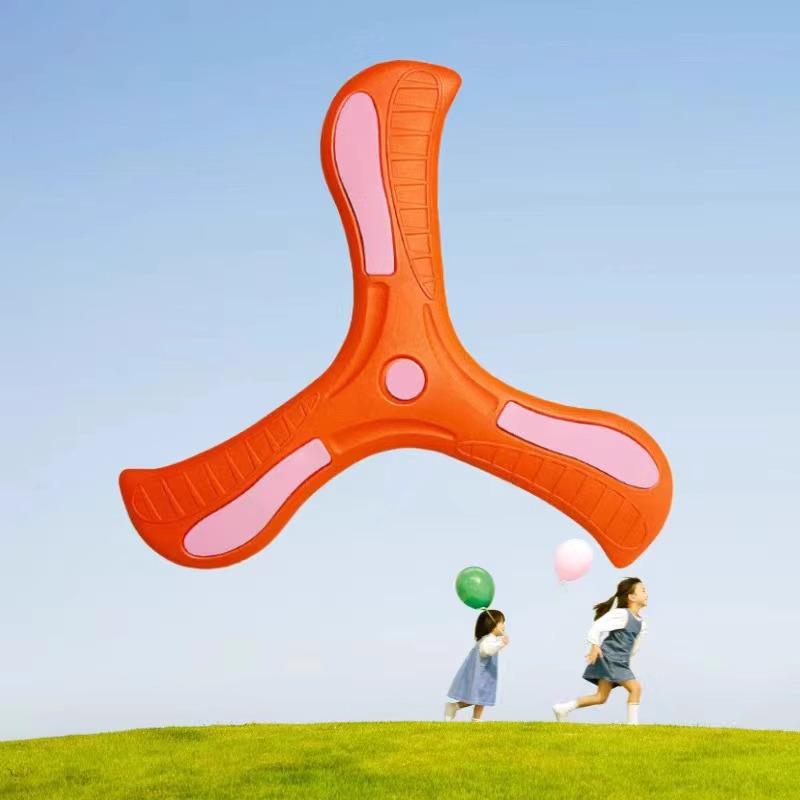 Children's EVA Soft Three-Blade Boomerang Flying Disc Toy