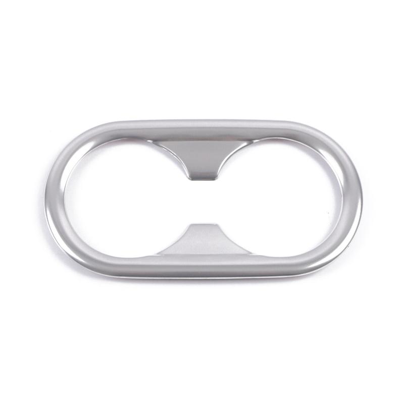 For KIA Optima K5    Stainless Steel Rear Seat Armrest  Center Rear Water Cup Holder Decoration Cover Frame