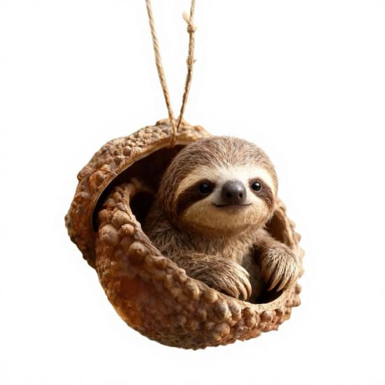 

Лесное животное Желудь Орнамент 2D Акрил Уютный Лесной Рождественский Орнамент Лесное Существо Подвесное Украшение для Рождественской Елки Праздничный Декор L