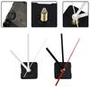 Clock Movement Without Battery Black Extended Silent Wall Clock
