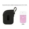 Portable Silicone Holder For Hand Sanitizer Sprays Protective Storage Case with Adjustable Lanyard for Backpack Handbag