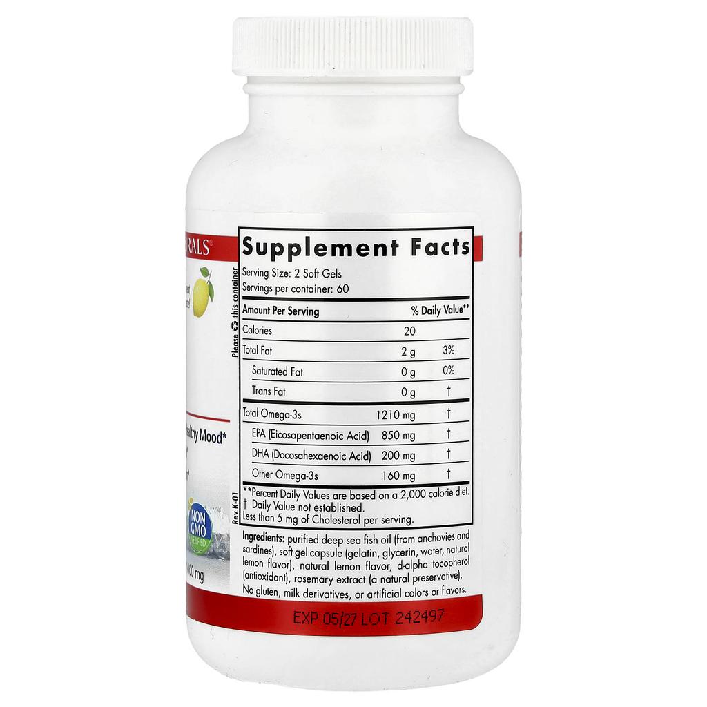 Proepa™, Lemon, 120 Softgels