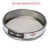 Standard/304 Stainless Steel Mesh/sample Sieves 10-100 Mesh 2-0.15mm Aperture Stainless Steel Lab Standard Test Sieve 20cm 1pcs