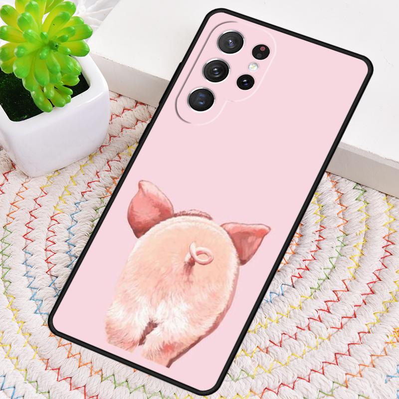 cute pig Phone Case for Samsung Galaxy note 10 pro S26 Ultra S23 S24 FE S25 S21 S22 PLUS shockproof Cove