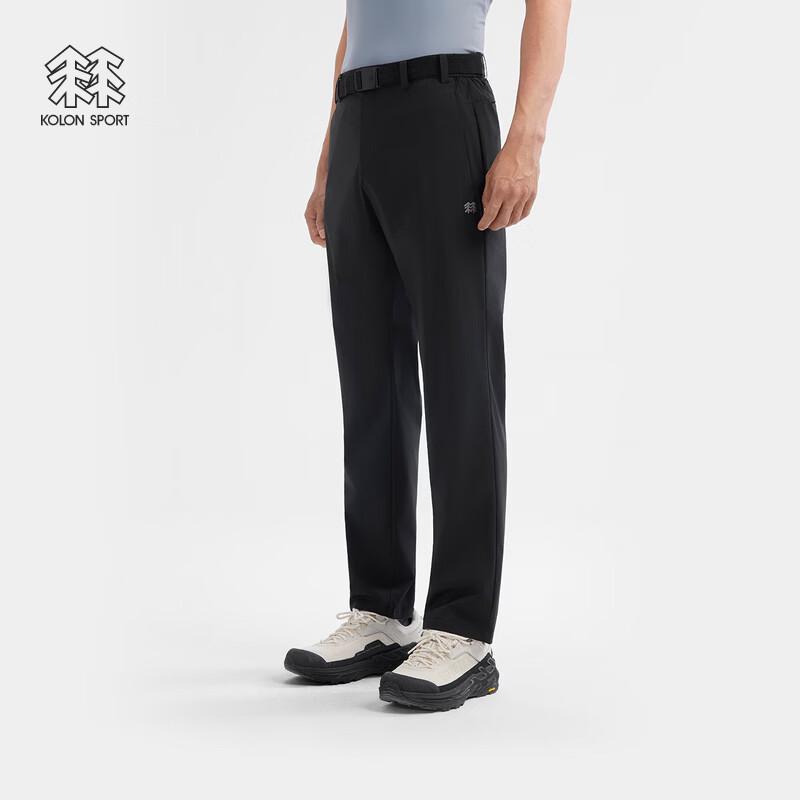 Мужские легкие водоотталкивающие повседневные брюки KOLON SPORT M чёрный