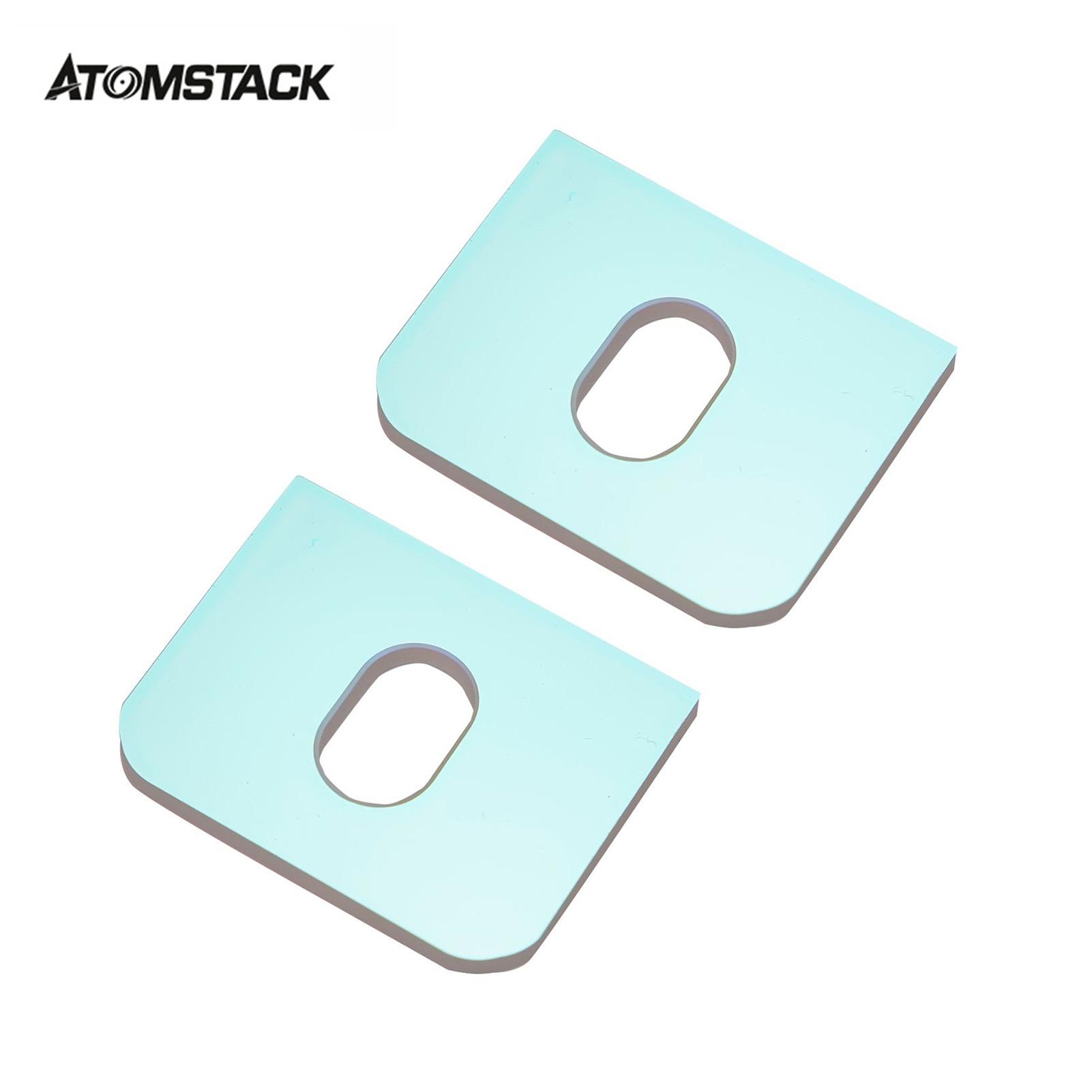 

Atomstack Laser Engraver Filter Glass 2PCS 10W Optical Power Laser Module Replacement Glass for A10 S10 X7 PRO прозрачный