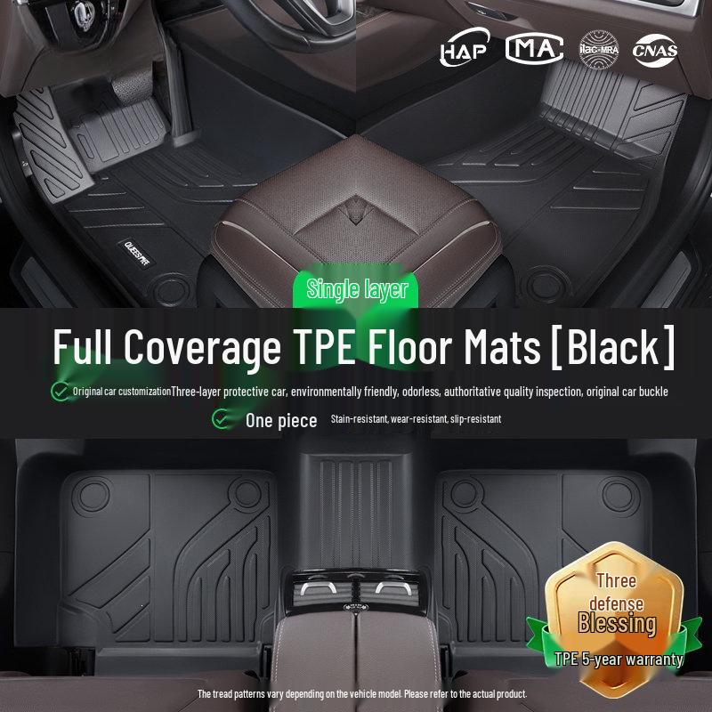 Custom Fit Full Surround Floor Mats for Magotan, Sagitar, Lavida, Passat, and Tiguan L