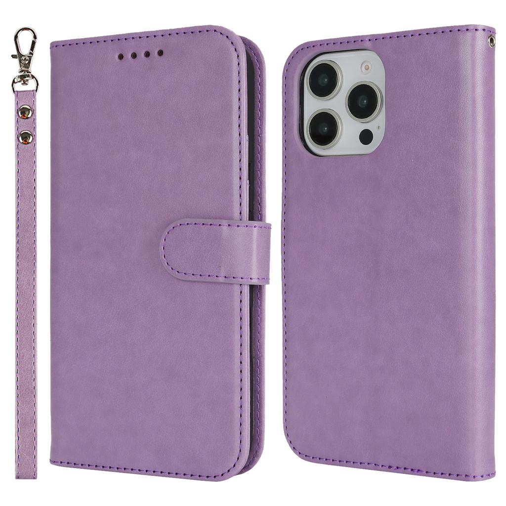 For iPhone 16 Pro Case R61 Texture Wallet Leather Flip Phone Cover