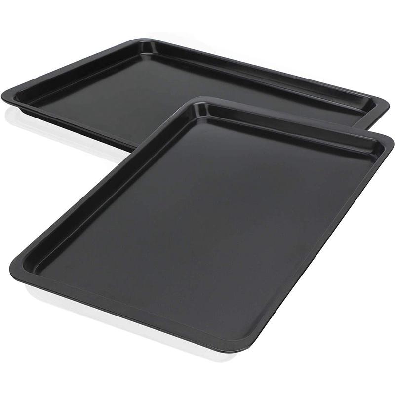 Buy Baking Sheet Non Stick Carbon Steel Biscuit Paper Frying Pan Baking