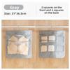 1pc  Double-sided Underwear Storage Bag, Hanging Underwear and Underpants Storage Bag, Compartments for Household Use