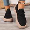 Women's Shoes Casual Sneakers Wide Toe Comfortable Flat Shoes for Vacation Travel and Home Shoes