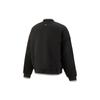 Puma MMQ Series Letter Print Embroidered Baseball Jacket Men Jacket Black 539587-01