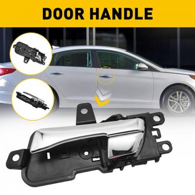 Interior Door Handle For 2011-2015 Hyundai Sonata or Front Rear Passenger Chrome