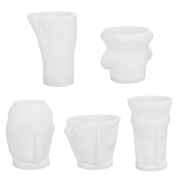 Halloween Silicone Mould 3D Ghostes Candle Molds Handmade Baking Molds Epoxy Resin Molds Scented Candle Molds