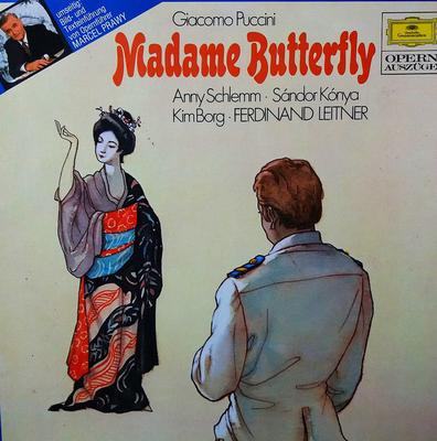 LP Record GIACOMO PUCCINI, FERDINAND LEITNER - Madame Butterfly 2537011 Deutsche Grammo Germany Classical Used