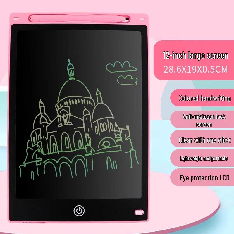 Children's LCD Erasable Drawing & Writing Board - Electronic Graffiti & Educational Toy