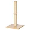 Scratching Post 60 cm Tall Scratching Trunk for Cats up to 5 kg, Cat Scratching Tree with Sisal Rope, Beige+Oak