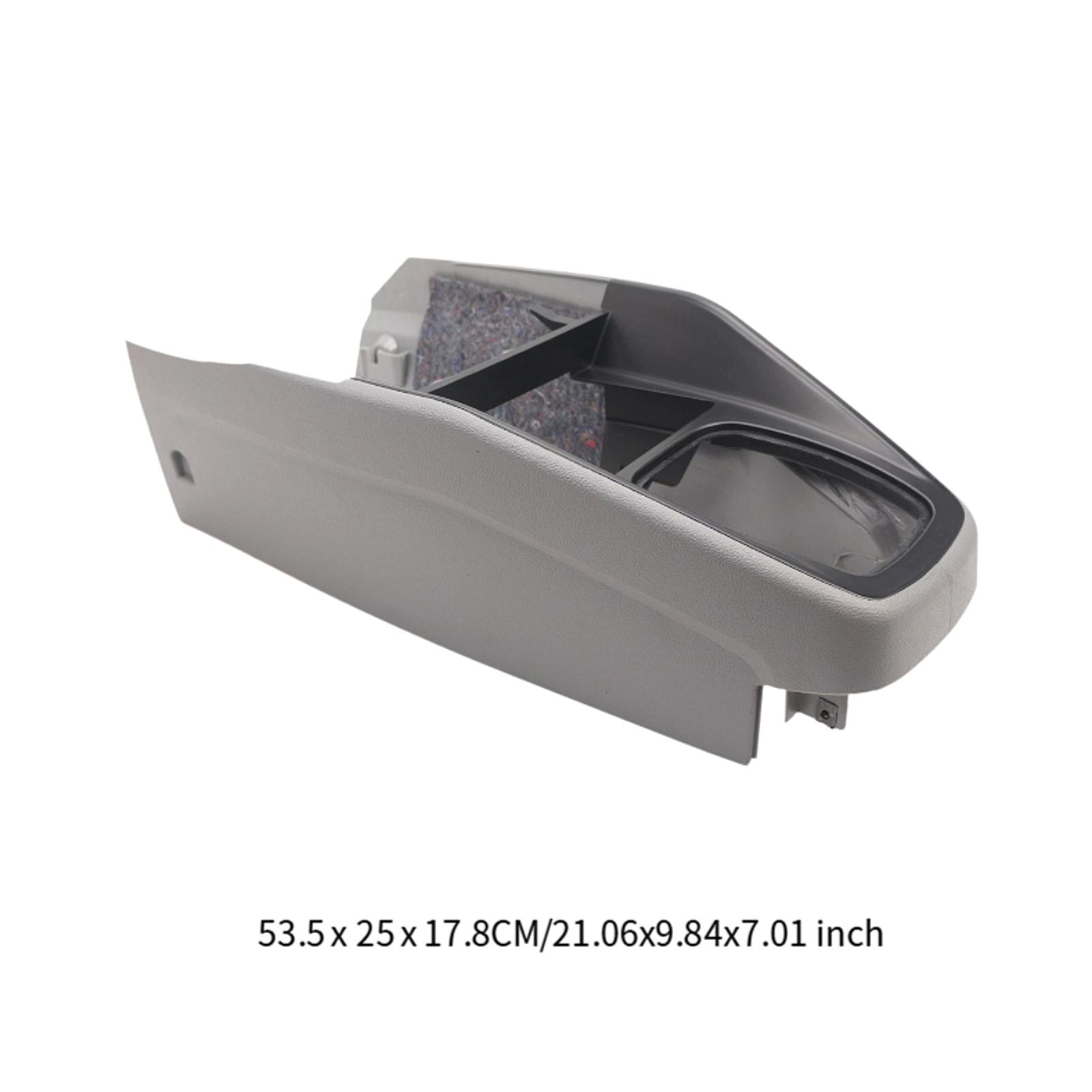 

Car Center Console Trim 1J1863201L/1J1863201D for Volkswagen Golf Jetta Vehicle Central Channel Saddle Front Section серый