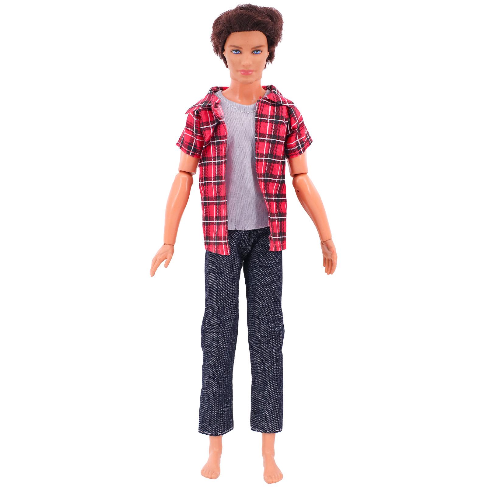 

Кен Набор одежды ручной работы Пальто Наряд Для 11,5 дюймовой 30 см куклы BJD Одежда, Аксессуары для кукол Игровой дом Наряжаться Детские игрушки для девочек