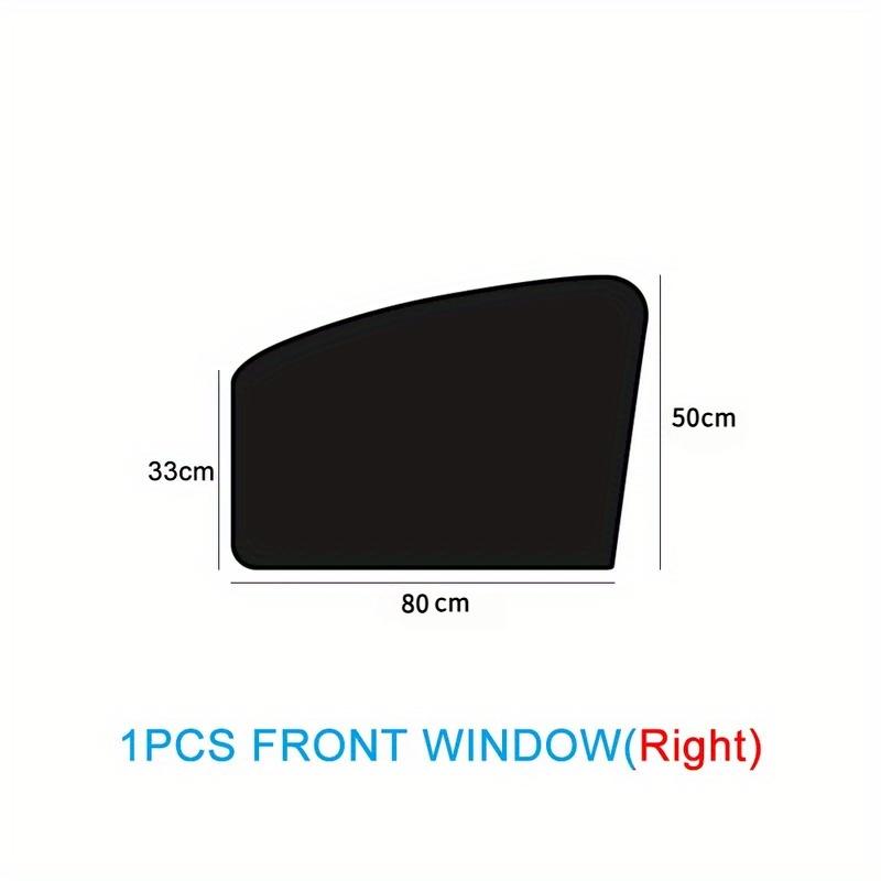 Car Sunshade Curtains Summer Protection Universal Side Window Shades Foldable Magnetic Car Sun Shade Front Rear Auto Accessories