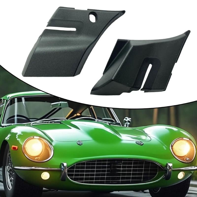 Pair Strong Windshield Wiper Cowl End Panels Direct Replacements Anti Crack Cowl End Covers 15946001 for Automotives Use