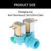 Plastic Double Head Water Inlet Valves for Efficient Laundry Use Washing Machine Solenoid Valves Washer Accessories