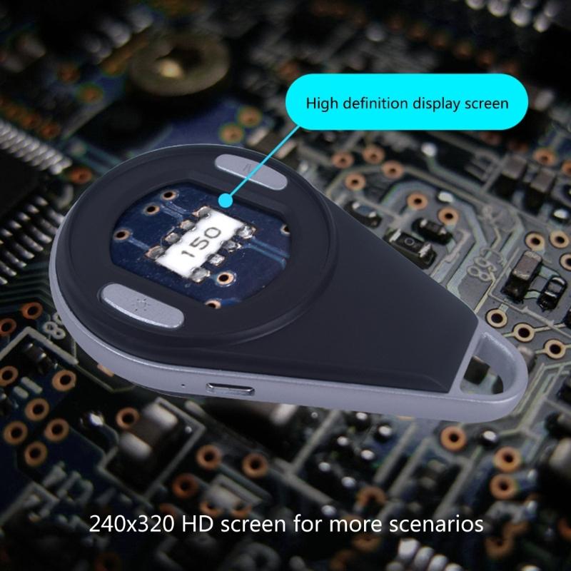 60X 80X 100X Microscop de buzunar cu lupă digitală LED reîncărcabilă Mini microscop portabil cu lumină LED