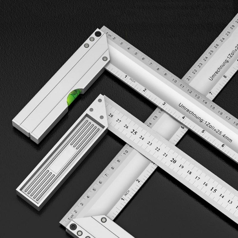 Woodworking Square, Framings Square,Woodworking Square , Right Angles Ruler, Framings Tool, L Shape Ruler Metal Square