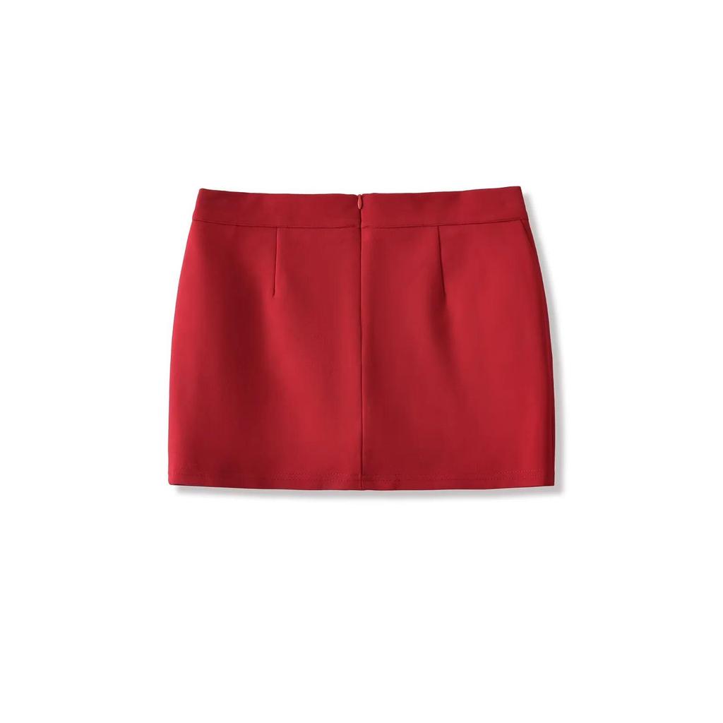 Women’s High Waist Hip-Hugging Short Skirt - Spring 2026 OL Professional Style