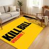 Classic Movie K-Kill Bill Floor Mat Soft Thickened Absorbent Non-Slip Bedroom Living Room Door Mat Home Decor Flannel Rugs